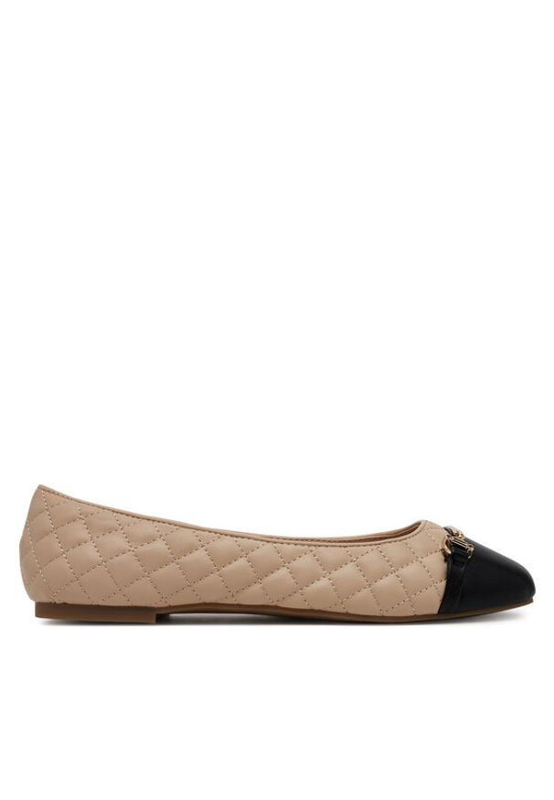 Aldo Baleriny Leanne 13648260 Beżowy. Kolor: beżowy. Materiał: skóra