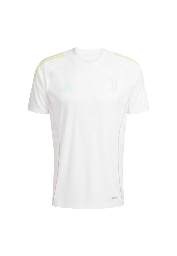 Adidas - Koszulka treningowa Juventus Turyn 2025/26. Kolor: biały. Sport: piłka nożna