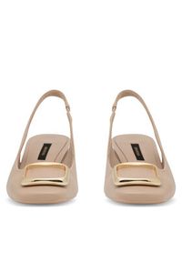 Gino Rossi - GINO ROSSI Czółenka ALAYA-SL2275-1A Beżowy. Kolor: beżowy. Materiał: skóra #4