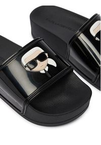 Karl Lagerfeld - KARL LAGERFELD Klapki Kondo Maxi II KL80805C Czarny. Kolor: czarny. Materiał: syntetyk #4
