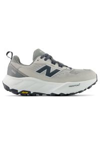 Buty męskie New Balance Fresh Foam X Hierro Trek MHIET1KK – szare. Kolor: szary. Materiał: zamsz. Szerokość cholewki: normalna. Sport: turystyka piesza, fitness, bieganie #1