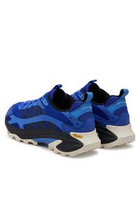 Merrell Trekkingi Moab Speed 2 J038273 Niebieski. Kolor: niebieski. Materiał: materiał. Sport: turystyka piesza