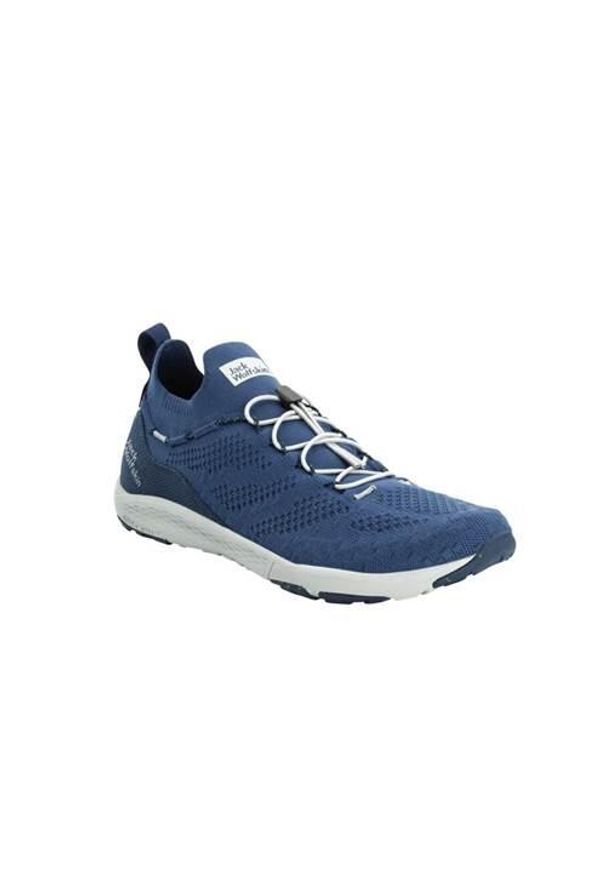 Buty do chodzenia męskie Jack Wolfskin Spirit Knit Low. Kolor: wielokolorowy. Materiał: syntetyk, tkanina, materiał. Szerokość cholewki: normalna. Sport: turystyka piesza