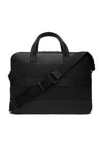 TOMMY HILFIGER - Tommy Hilfiger Torba na laptopa Th Modern Computer Bag AM0AM14002 Czarny. Kolor: czarny. Materiał: skóra #5