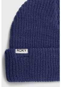 Roxy czapka kolor niebieski. Kolor: niebieski. Materiał: materiał, dzianina #3