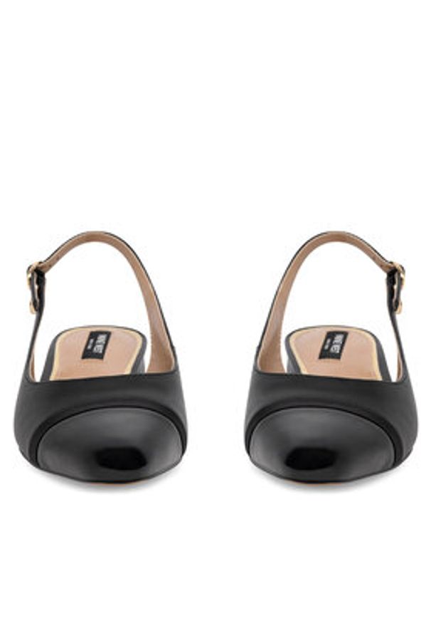 Nine West Sandały SY2124 Czarny. Kolor: czarny. Materiał: syntetyk