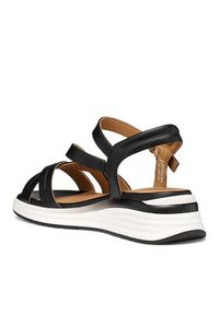 Geox Sandały D650JA 000BC C9999 Czarny. Kolor: czarny. Materiał: skóra #3
