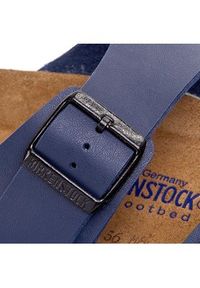 Birkenstock Klapki Arizona 051061 Granatowy. Kolor: niebieski. Materiał: skóra #2