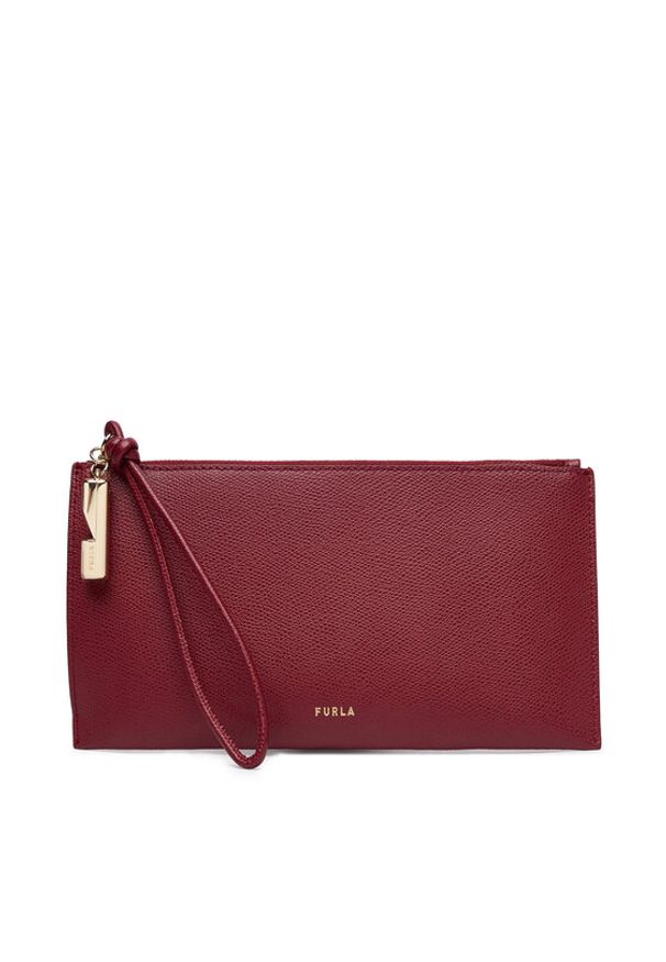 Furla Torebka Iride M WE00890 ARE000 CN CGQ00 Bordowy. Kolor: czerwony. Materiał: skórzane
