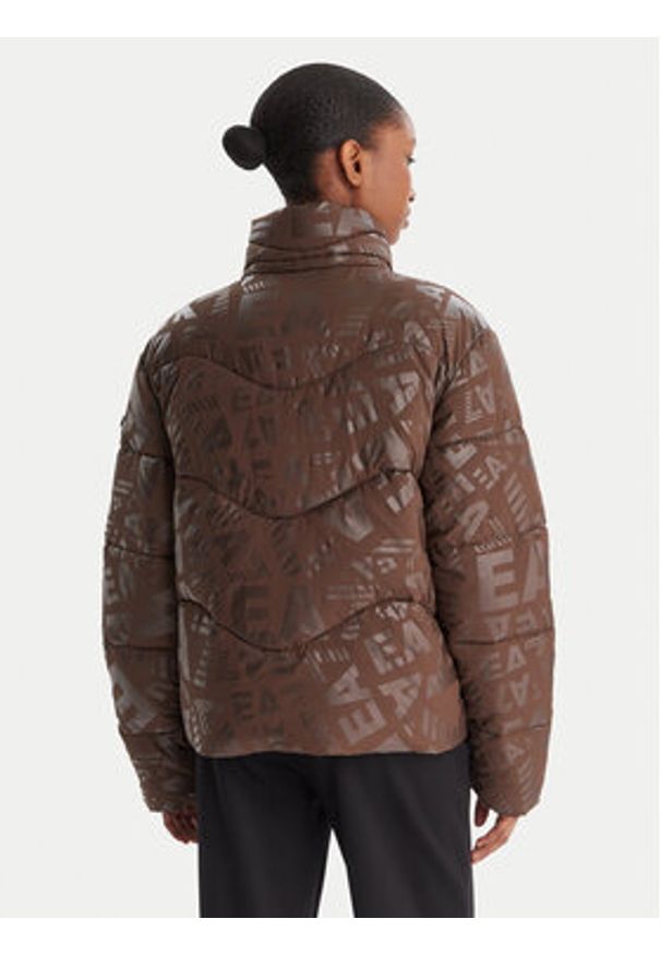 EA7 Emporio Armani Kurtka zimowa 7W000654 AF16408 F6104 Brązowy Regular Fit. Kolor: brązowy. Materiał: syntetyk. Sezon: zima