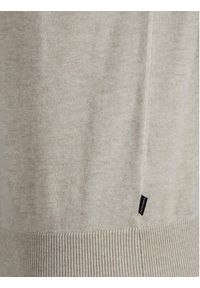 Jack & Jones - Jack&Jones Sweter 12208365 Beżowy Regular Fit. Kolor: beżowy. Materiał: bawełna #6