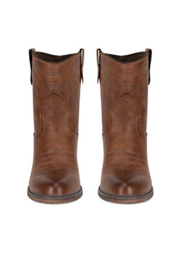 Mustang Kowbojki 1479-502-307 Brązowy. Kolor: brązowy. Materiał: materiał