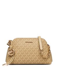 MICHAEL Michael Kors Torebka Freddie 32T6GX4C1V Beżowy. Kolor: beżowy. Materiał: skórzane #1