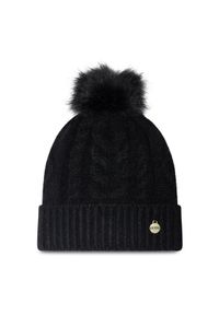 Guess Czapka AW9034 POL01 Czarny. Kolor: czarny. Materiał: materiał #1