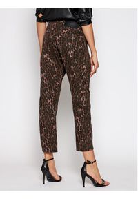 One Teaspoon Jeansy Boyfriend Leopard Sinner 23486 Brązowy Relaxed Fit. Kolor: brązowy