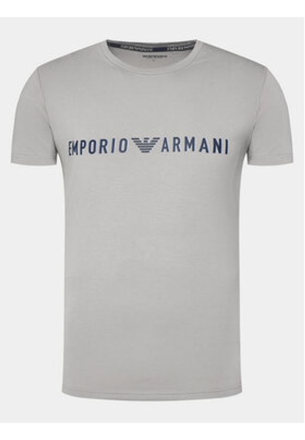 Emporio Armani Underwear T-Shirt 111035 4R516 05543 Szary Regular Fit. Kolor: szary. Materiał: bawełna