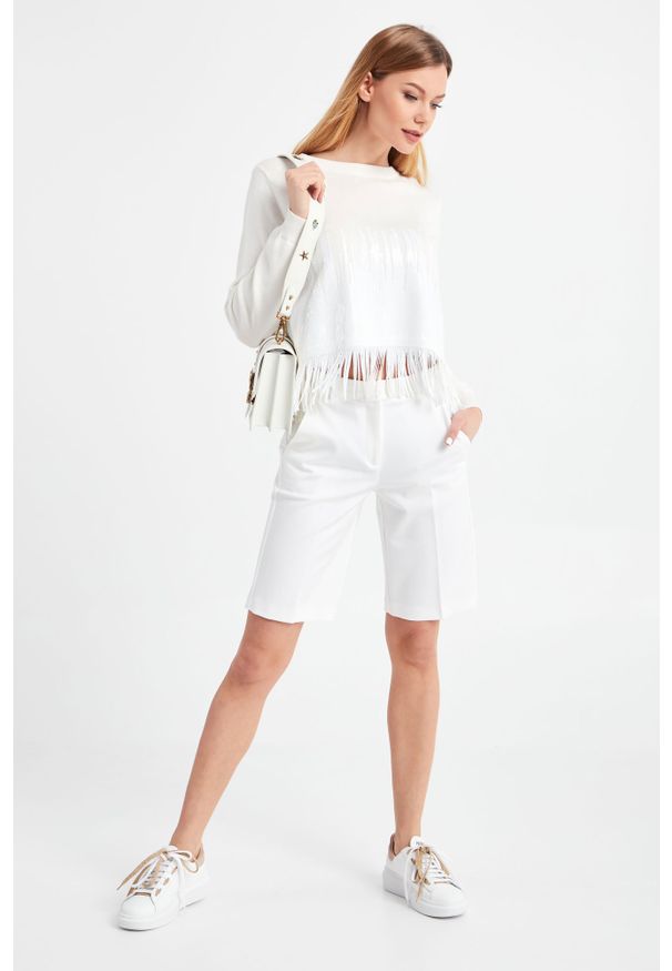 Pinko - SPODENKI FIDATO PINKO. Stan: podwyższony. Długość: krótkie. Sezon: lato. Styl: rockowy, klasyczny