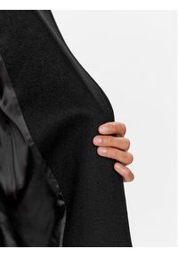 Calvin Klein Płaszcz wełniany K20K205496 Czarny Relaxed Fit. Kolor: czarny. Materiał: wełna #9