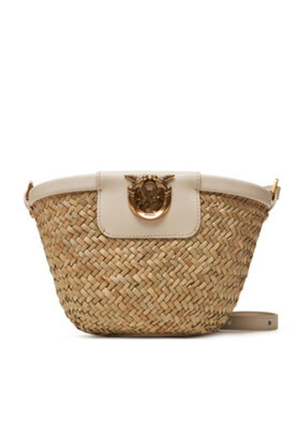 Pinko - PINKO Torebka Love Summer Bucket PE 25 PLTT 103325 A1RL Beżowy. Kolor: beżowy