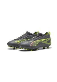 Puma - Młodzieżowe buty piłkarskie ULTRA 5 MATCH FG/AG PUMA. Kolor: szary, niebieski, wielokolorowy, żółty. Sport: piłka nożna