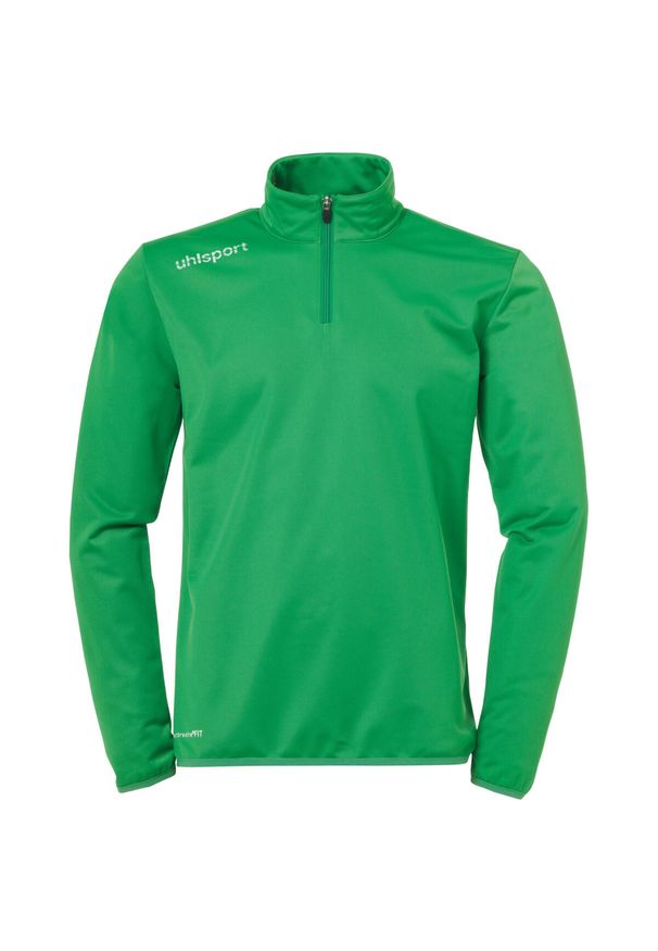 UHLSPORT - Kurtka dziecięca 1/4 zip Uhlsport Essential. Typ kołnierza: kołnierzyk stójkowy. Kolor: zielony, biały, wielokolorowy. Sport: piłka nożna