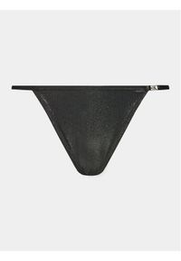 Calvin Klein Swimwear Dół od bikini KW0KW02252 Czarny. Kolor: czarny. Materiał: syntetyk