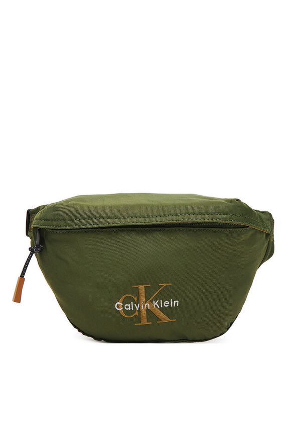 Saszetka nerka Calvin Klein. Kolor: brązowy