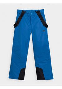 4F JUNIOR - Spodnie narciarskie membrana 8 000 chłopięce. Kolor: niebieski. Materiał: materiał, poliester. Sezon: zima. Sport: narciarstwo #2