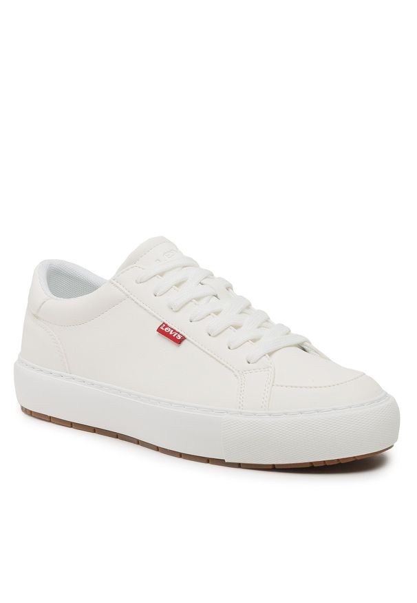 Sneakersy Levi's® 234717-794-50 Brilliant White. Kolor: biały. Materiał: skóra