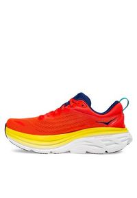 HOKA - Hoka Buty do biegania Bondi 8 1123202 Czerwony. Kolor: czerwony. Materiał: mesh, materiał