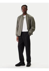 BOSS Kurtka skórzana Jakri 50552151 Szary Regular Fit. Kolor: szary. Materiał: skóra #5