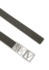Armani Exchange Pasek Męski XM002664 AF22854 M8327 Czarny. Kolor: czarny. Materiał: skóra #4