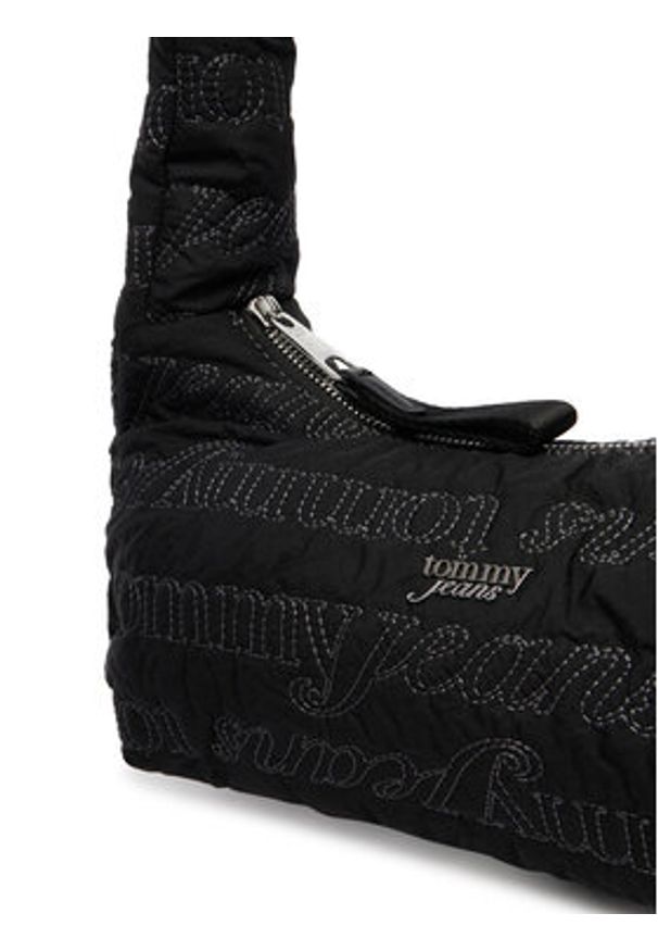 Tommy Jeans Torebka Tjw Icon Aop Shoulder Bag AW0AW18467 Czarny. Kolor: czarny