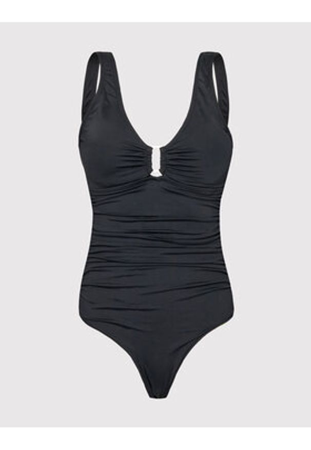 Lauren Ralph Lauren Strój kąpielowy 20201016 Czarny. Kolor: czarny. Materiał: syntetyk