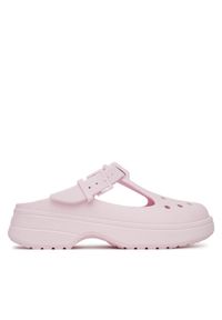 Crocs Klapki Classic Mary Jane Clog 210581 Różowy. Kolor: różowy