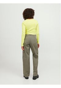 JJXX Spodnie materiałowe 12236946 Zielony Regular Fit. Kolor: zielony. Materiał: bawełna #2