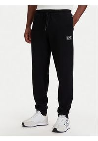 EA7 Emporio Armani Dres 7M002236 AF21822 UC001 Czarny Regular Fit. Kolor: czarny. Materiał: bawełna #5