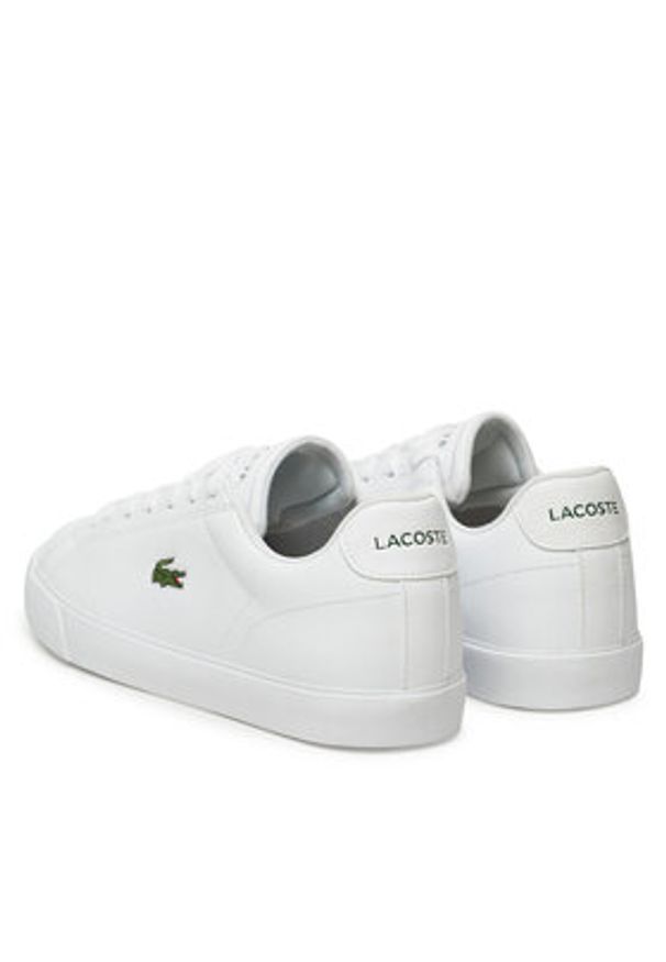 Lacoste Sneakersy 7-49CMA0036 Biały. Kolor: biały. Materiał: skóra