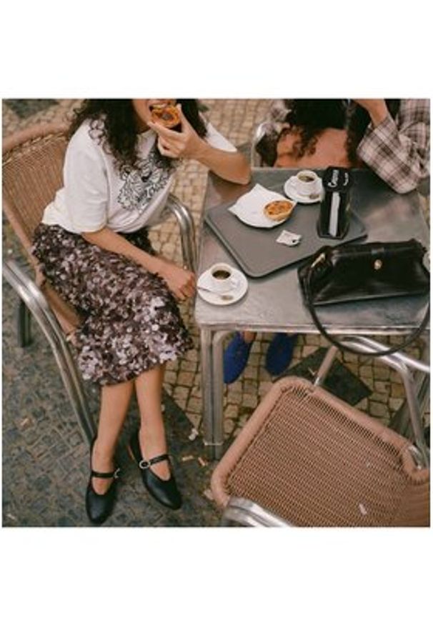 BALAGAN - Balagan Baleriny Aurore Czarny. Kolor: czarny. Materiał: skóra