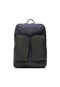 TOMMY HILFIGER - Tommy Hilfiger Plecak Th City Commuter Tech Backpack AM0AM10597 Granatowy. Kolor: niebieski. Materiał: materiał #1