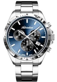 Zegarek Adriatica Zegarek męski Adriatica A1053.5115CHB srebrny. Kolor: srebrny #1