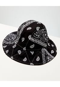 ARIZONA LOVE - Dwustronny kapelusz Bandana Bob. Kolor: czarny. Materiał: bawełna. Wzór: paisley #4