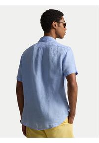 Polo Ralph Lauren Koszula 710968912501 Niebieski Regular Fit. Typ kołnierza: polo. Kolor: niebieski. Materiał: len #2