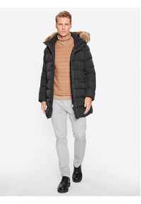 Hetrego - Hetregó Kurtka puchowa Parker 8K436M 23WU07 Czarny Regular Fit. Kolor: czarny. Materiał: syntetyk #3
