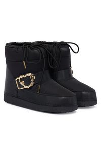 Love Moschino - LOVE MOSCHINO Śniegowce JA24432G0NISK00A Czarny. Kolor: czarny. Materiał: materiał #6