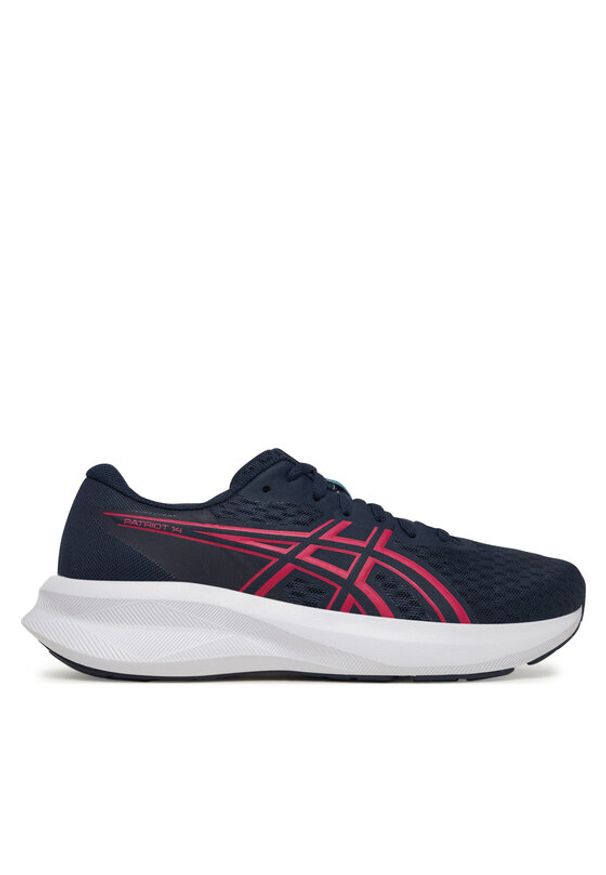 Asics Buty do biegania Patriot 14 1012B836 Granatowy. Kolor: niebieski. Materiał: materiał, mesh