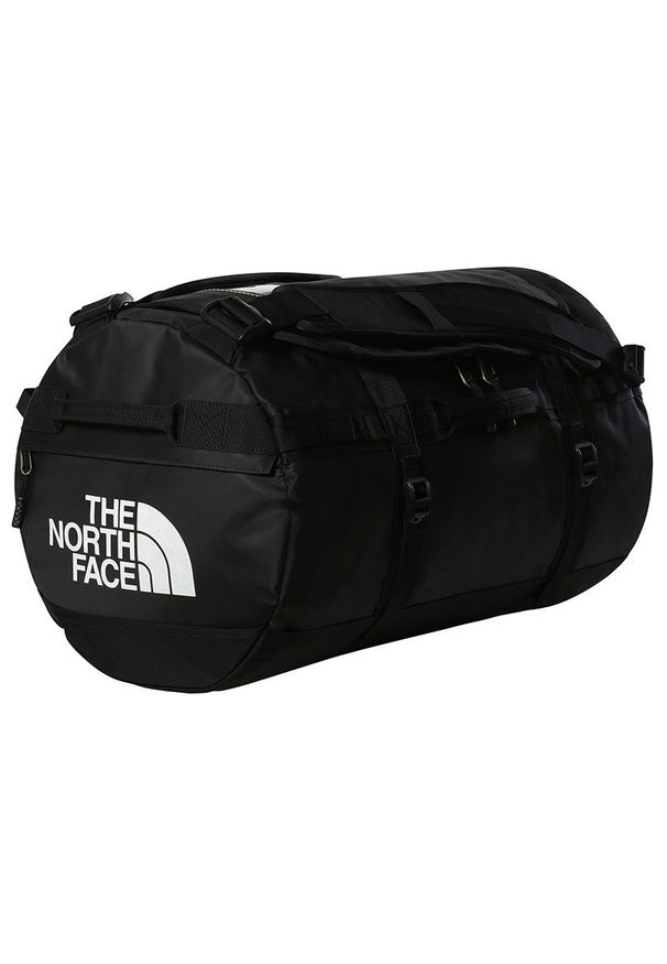 Torba The North Face Base Camp Duffel S 0A52ST53R1 - czarny. Kolor: czarny. Materiał: nylon. Wzór: paski