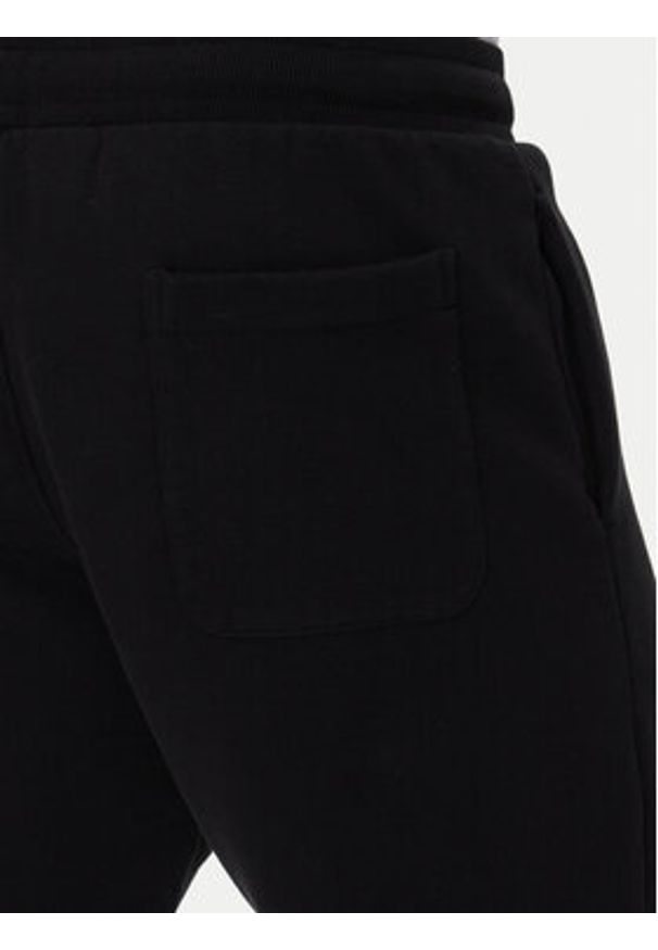 AMI PARIS Szorty sportowe HSO674.747 Czarny Baggy Fit. Kolor: czarny. Materiał: bawełna. Styl: sportowy