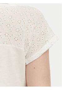 Vero Moda Bluzka Janni 10340707 Biały Regular Fit. Kolor: biały. Materiał: bawełna #4