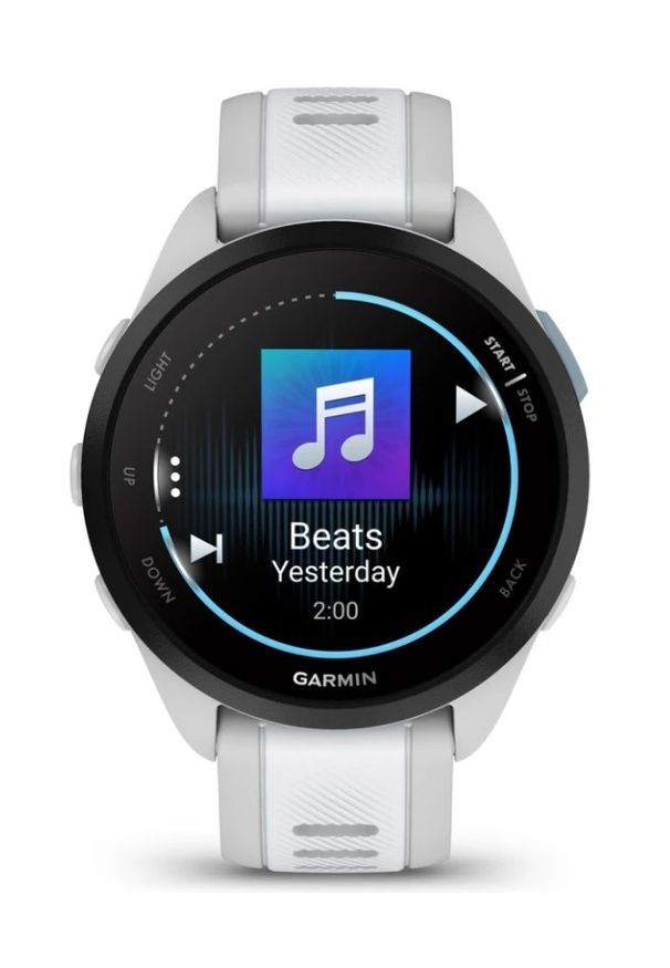 GARMIN - Garmin Forerunner 165 Music Biały. Kolor: biały